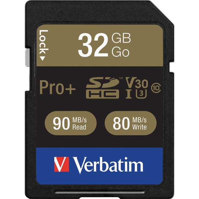 Verbatim PRO Plus 32 GB SDHC