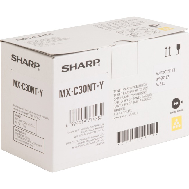 Sharp Original Toner Cartridge - Yellow