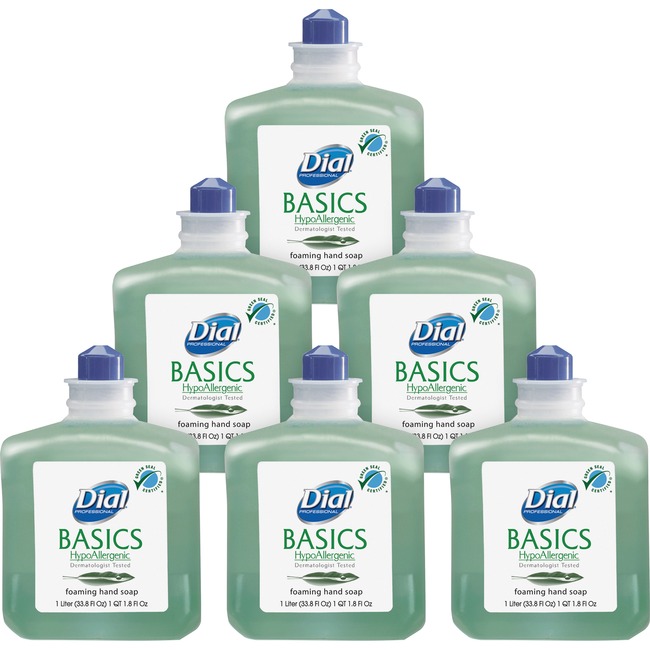 Dial Basics HypoAllergenic Foam Soap Refill