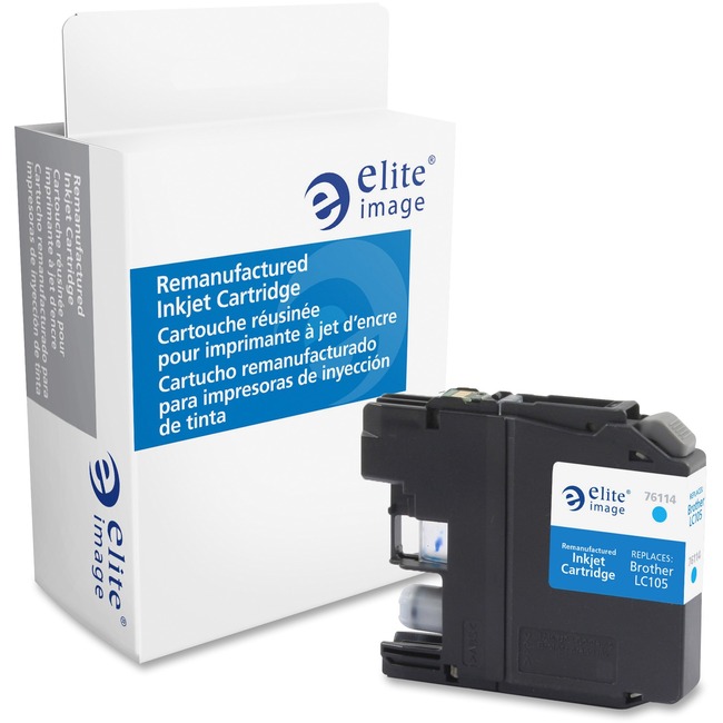 Elite Image Remanufactured Ink Cartridge - Alternative for Brother (LC105C)