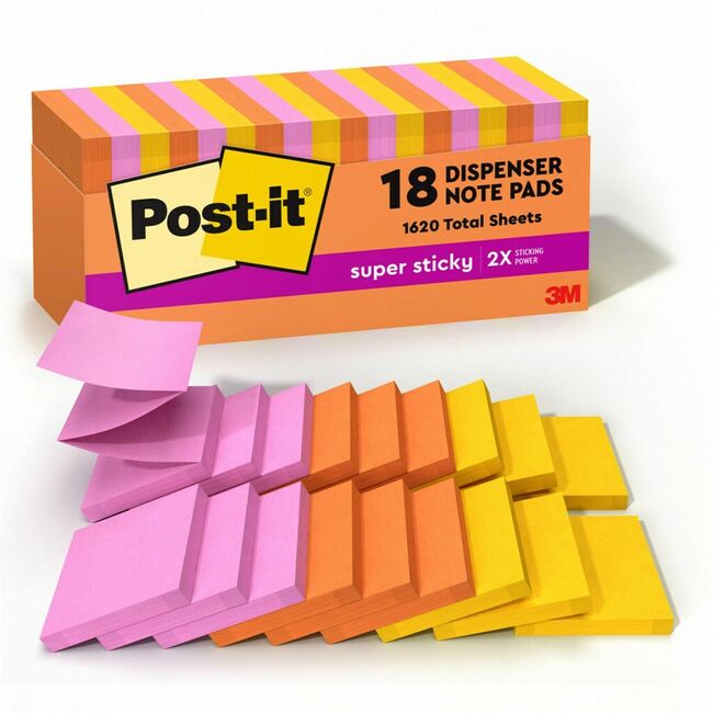 Post-it® Super Sticky Pop-up Notes, 3
