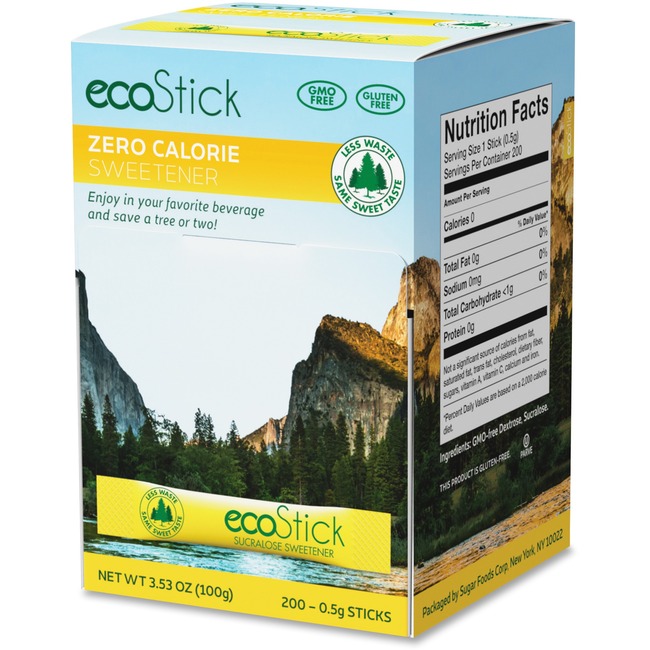 ecoStick Sucralose Sweetener Packets