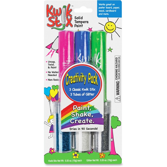 The Pencil Grip Pencil Grip Kwik Stix Tempera Paint Create Pack