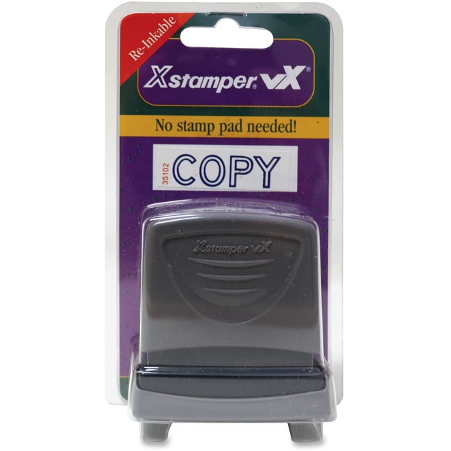 Xstamper Pre-inked Copy Title Stamp