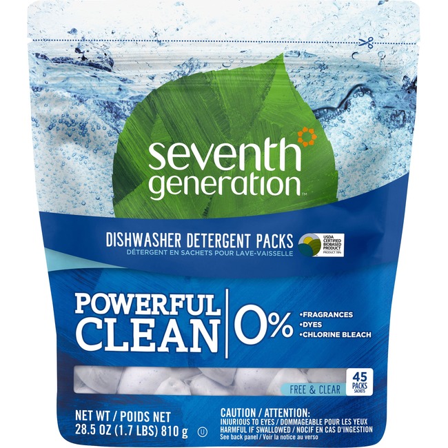 Seventh Generation Natural Dishwasher Detergent 45-Pack