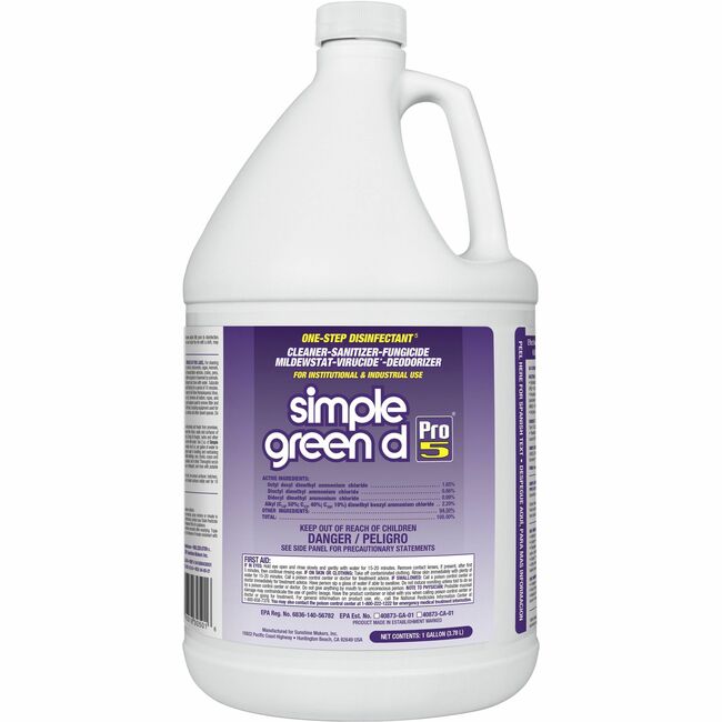 Simple Green D Pro 5 One-Step Disinfectant