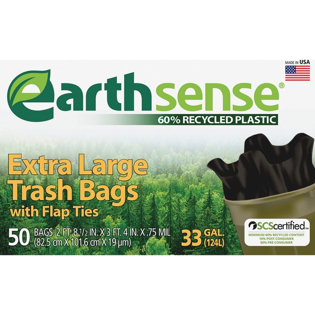 Webster Earth Sense 33-gal Extra Large Trash Bags