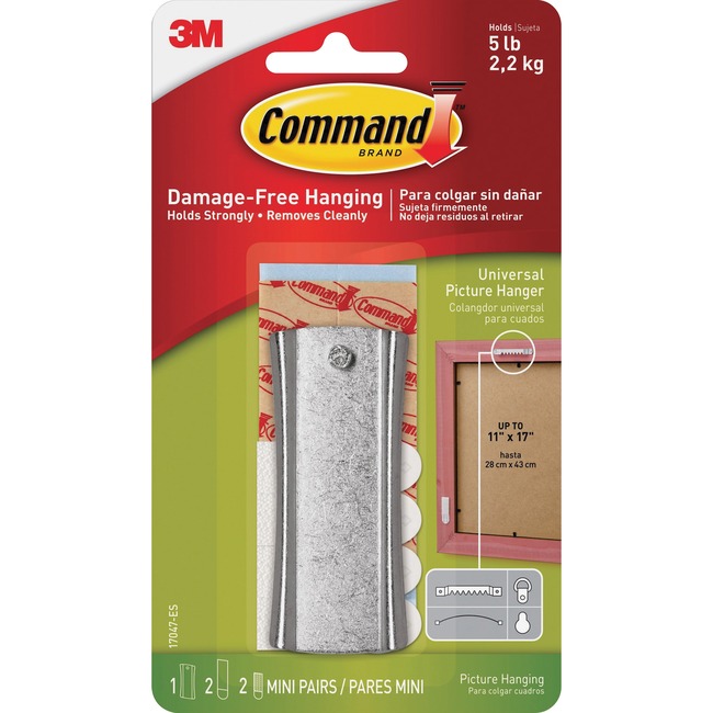 Command™ Sticky Nail Sawtooth Hanger