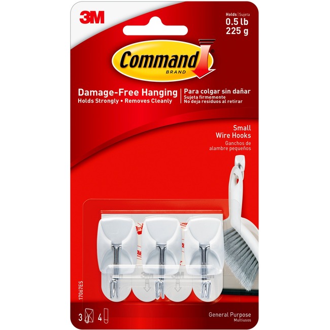 Command™ Small Wire Hooks