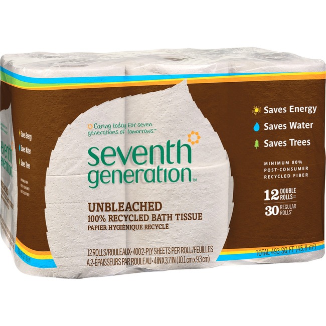 Seventh Generation Natural Unbleached Bath Tissue