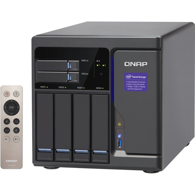 QNAP TVS-682-I3-8G 6 Bay NAS - 10G Ready