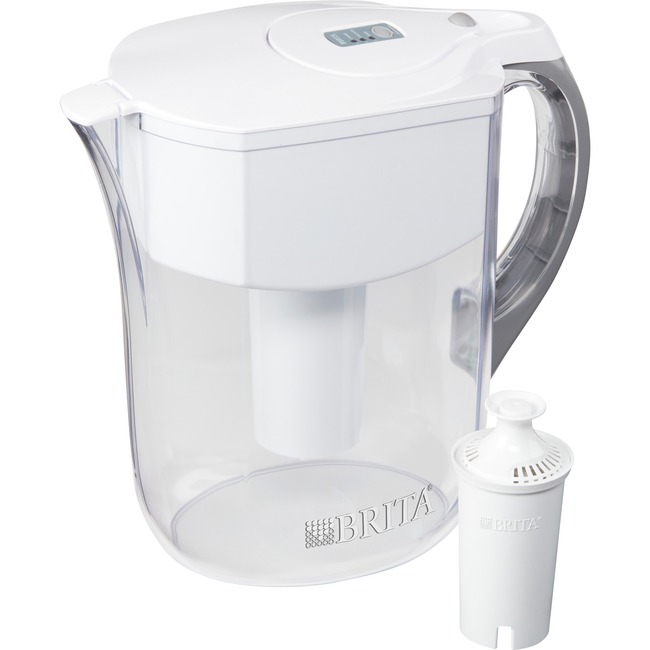 Brita 10-Cup Grand BPA-Free Water Pitcher with 1 Filter