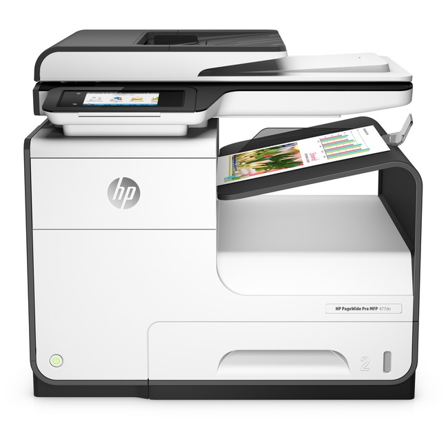 HP PageWide Pro 477dn Page Wide Array Multifunction Printer - Color - Plain Paper Print - Desktop