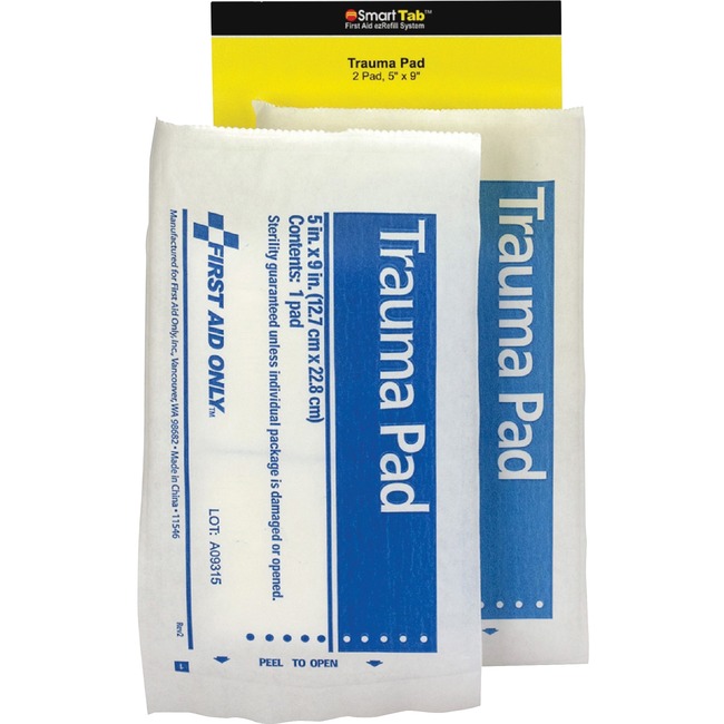 First Aid Only SC Refill Trauma Pads