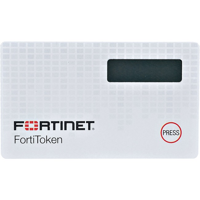Fortinet FortiToken 220 Security Card - OATH-TOTP-SHA-1 Encryption