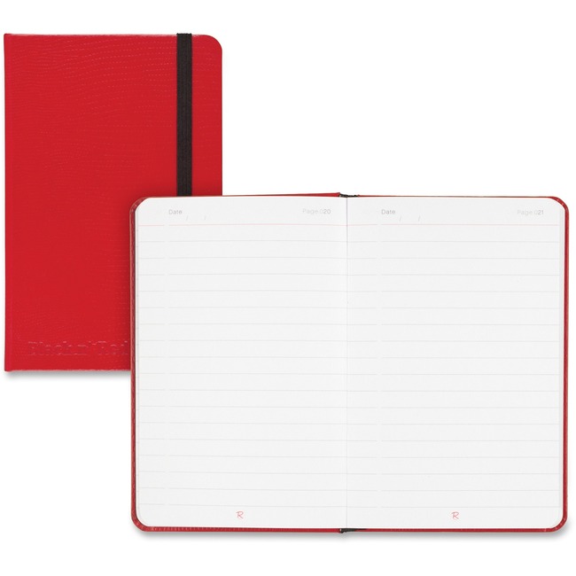 Black n' Red Hard Cover Business Notebook