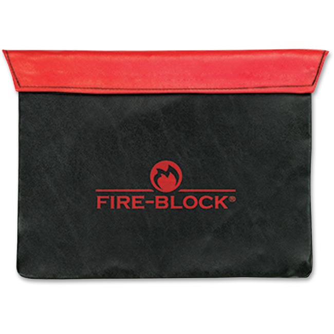 MMF Fire-Block Carrying Case (Portfolio) Document - Red, Black