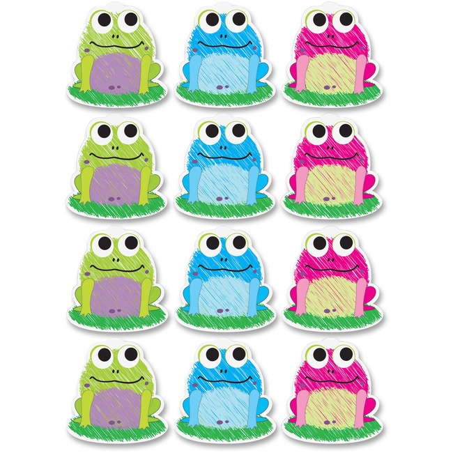 Ashley Scribble Frog Design Dry-erase Magnet