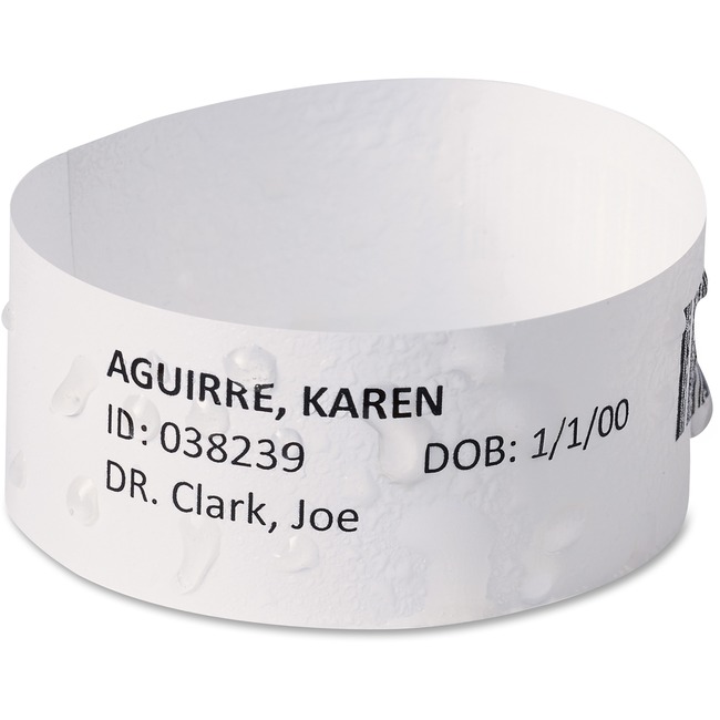 Avery EasyBand Medical Wristbands with Chart Labels