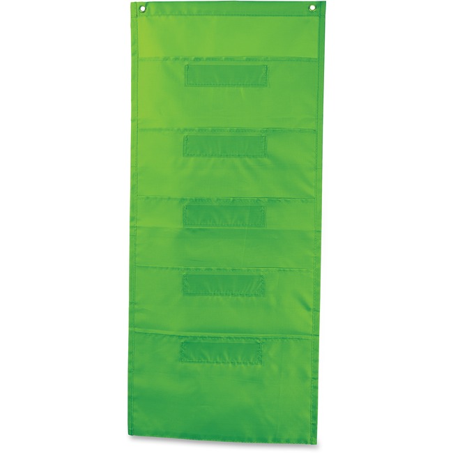 Carson-Dellosa File Folder Storage Lime Pocket Chart