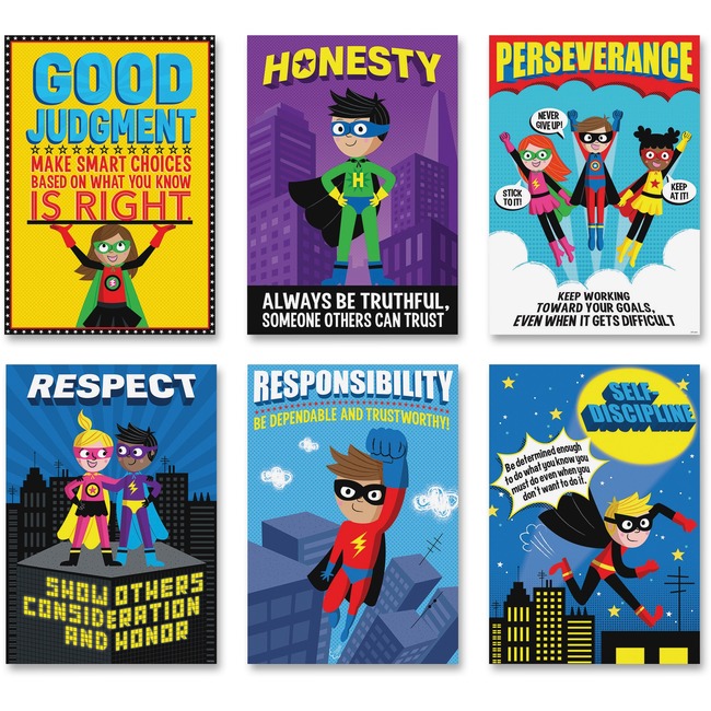 Creative Teaching Press Superhero InspireU Posters
