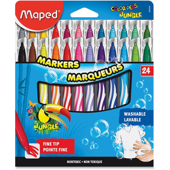 Helix Fine Tip Washable Markers