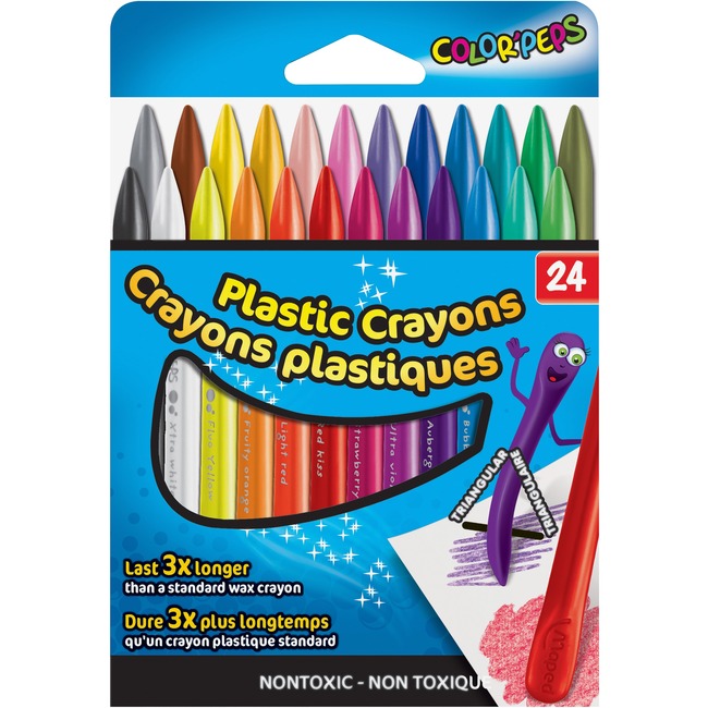 Maped Helix Color Peps Dual Plastic Crayons