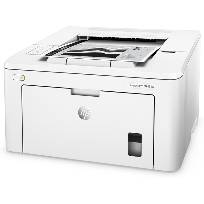 HP LaserJet Pro M203dw Laser Printer - Monochrome - 1200 x 1200 dpi Print - Plain Paper Print - Desktop