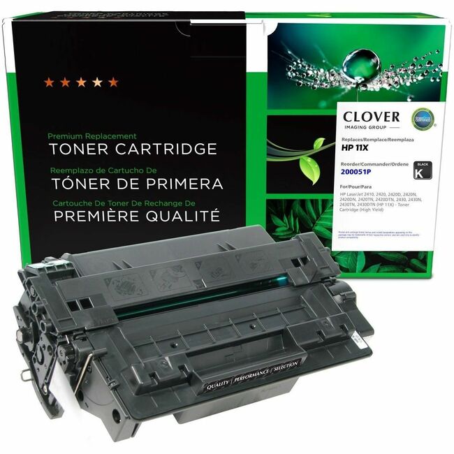CIG Remanufactured High Yield Toner Cartridge for HP 11X (Q6511X)