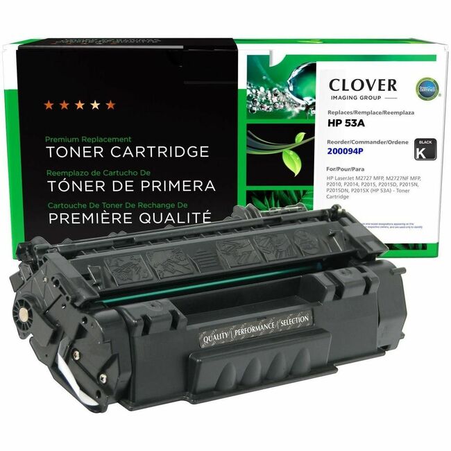 CIG Remanufactured Laser Cartridge (HP 53A) Black