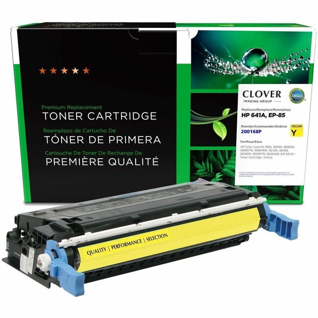 CIG Remanufactured Yellow Toner Cartridge for HP 641A (C9722A)