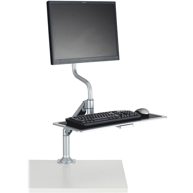 Safco 2130SL Desk Mount for Monitor, Keyboard