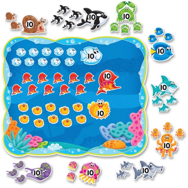 Trend Sea Buddies Collection 0-120 Bulletin Board Set