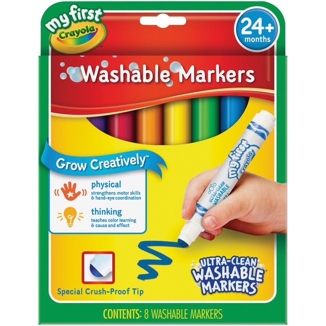 Crayola My First Ultra-Clean Washable Markers Set