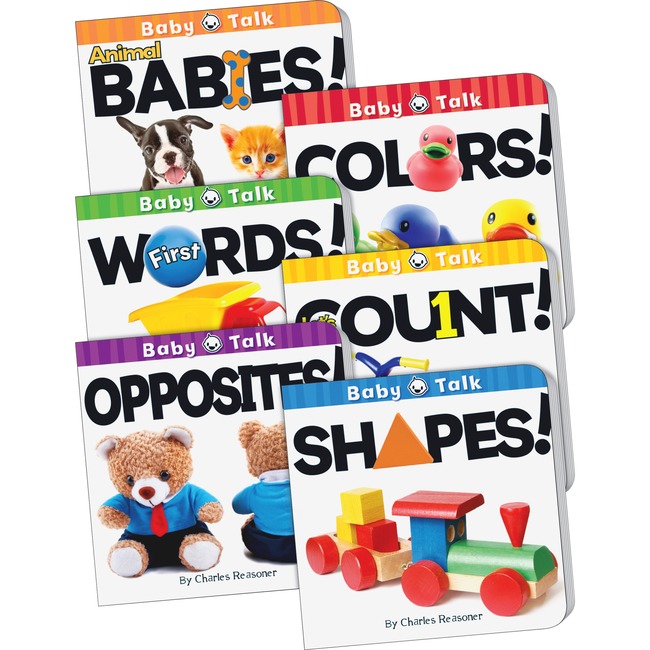 Teacher Created Resources Baby Talk Board Book Set Education Printed Book by Charles Reasoner