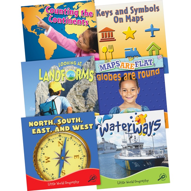 Teacher Created Resources K-2 World Geography Book Set Education Printed Book for Social Studies