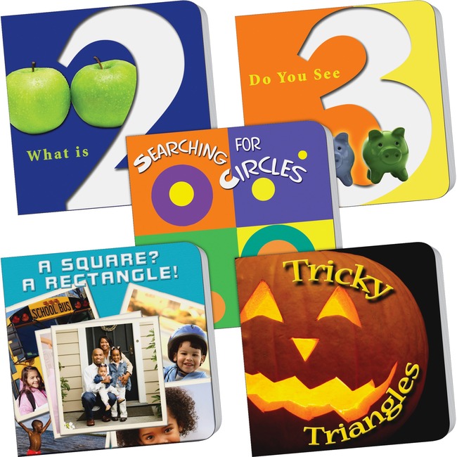 Teacher Created Resources PreK Counting/Math 5-book Set Education Printed Book for Mathematics