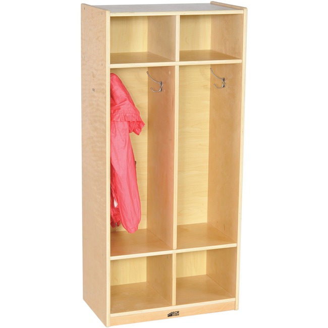 ECR4KIDS 2-sectn Straight Coat Locker