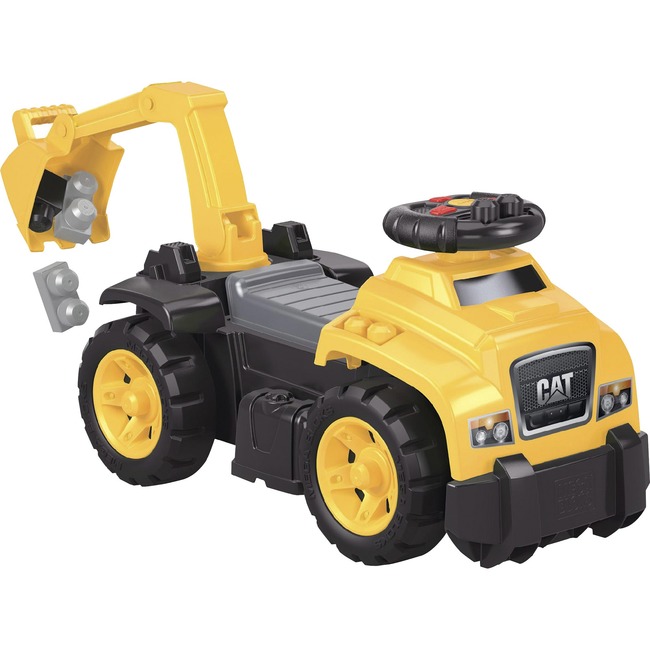 Mega Bloks Ride On CAT Excavator Truck Set