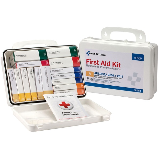 First Aid Only 25 Person 16 Unit First Aid Kit