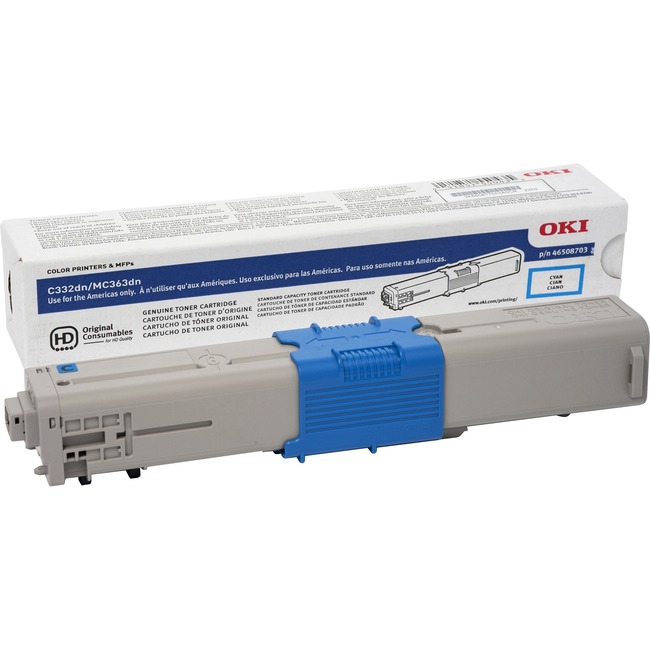 Oki Original Toner Cartridge - Cyan