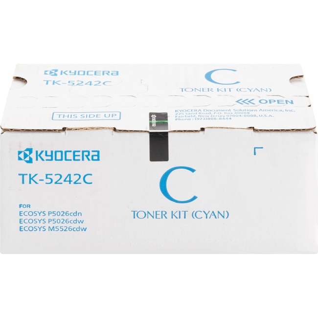 Kyocera TK-5242C Original Toner Cartridge - Cyan