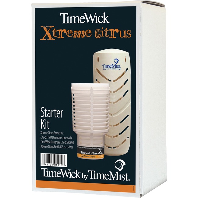 TimeMist TimeWick Xtreme Citrus Dispnsr Starter Kit