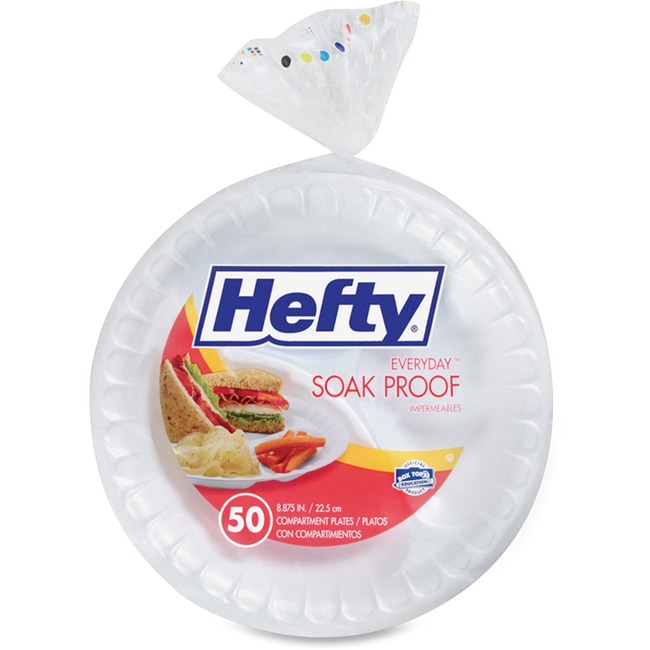 Hefty Everyday Soak Proof Plates