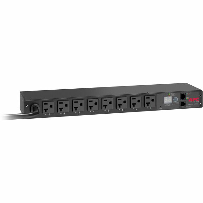 APC Rack PDU, Switched, 1U, 20A, 120V, (8)5-20