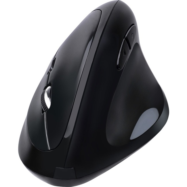 ADESSO 2.4GHZ RF WIRELESS VERTICAL ERGONOMIC MOUSE WITH PROGRAMMABLE DRIVER TO