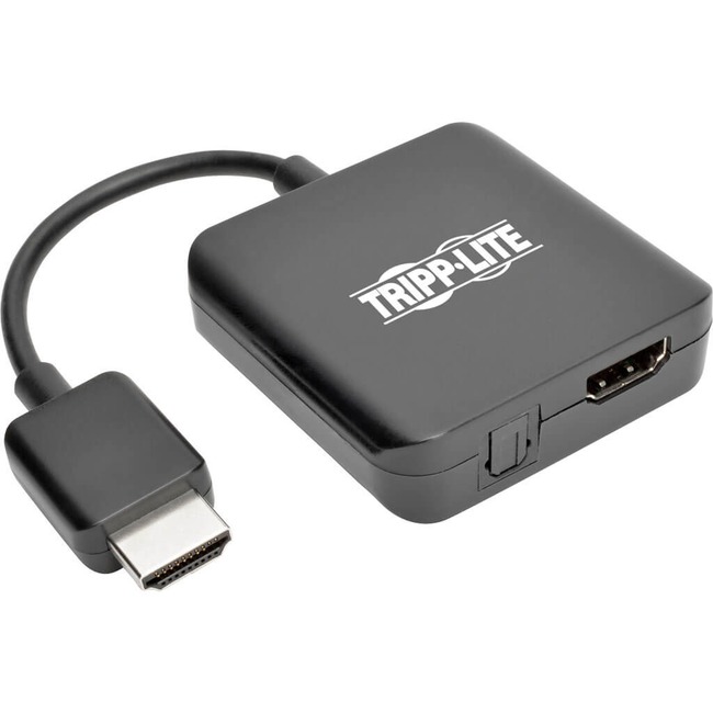 Tripp Lite HDMI Audio De-Embedder Extractor with HDMI Cable UHD 4Kx2K
