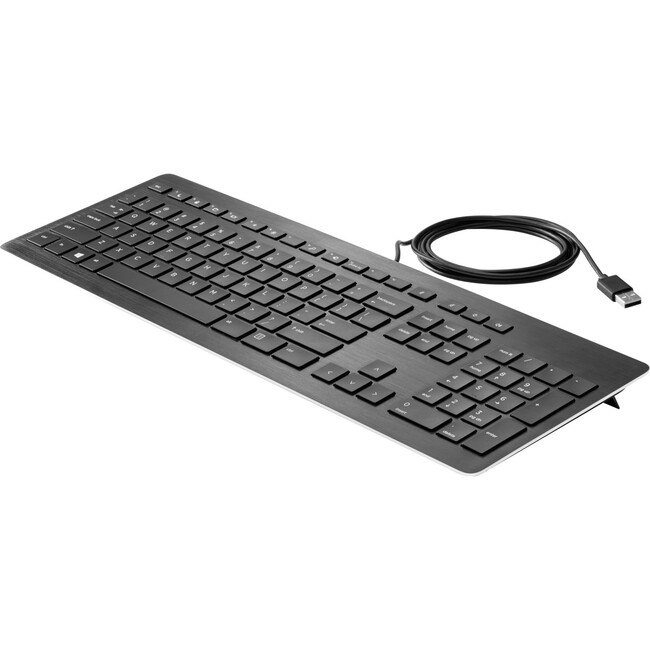 HP USB Premium Keyboard - Cable Connectivity - USB Interface - 109 Key - English (US) - QW