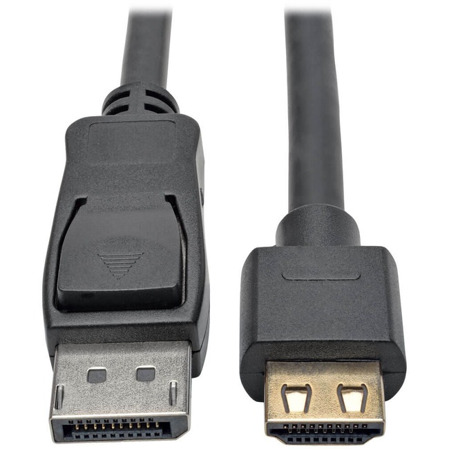 DisplayPort 1.2a to HDMI Active Adapter Cable with Gripping HDMI Plug, HDMI 2.0,