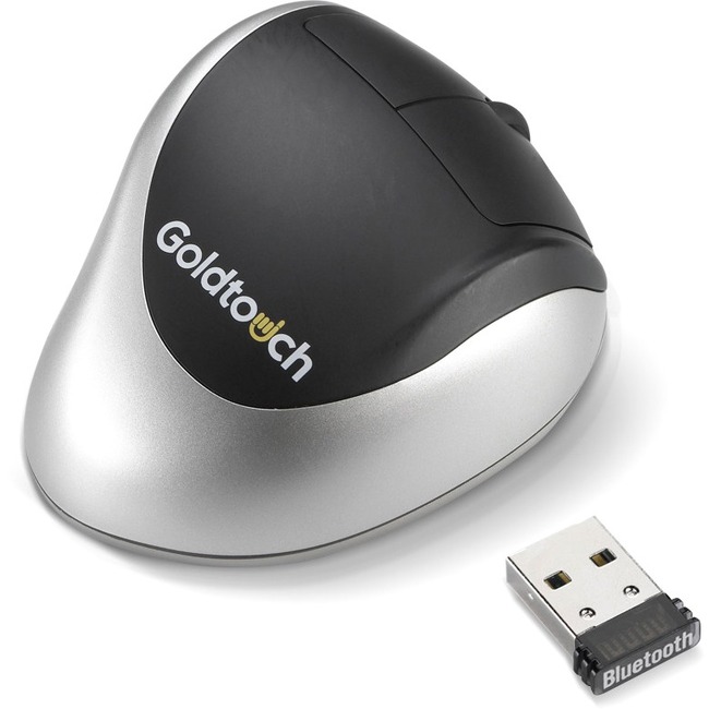 GoldTouch Bluetooth Comfort Mouse & Dongle Adapter Right-Handed Only